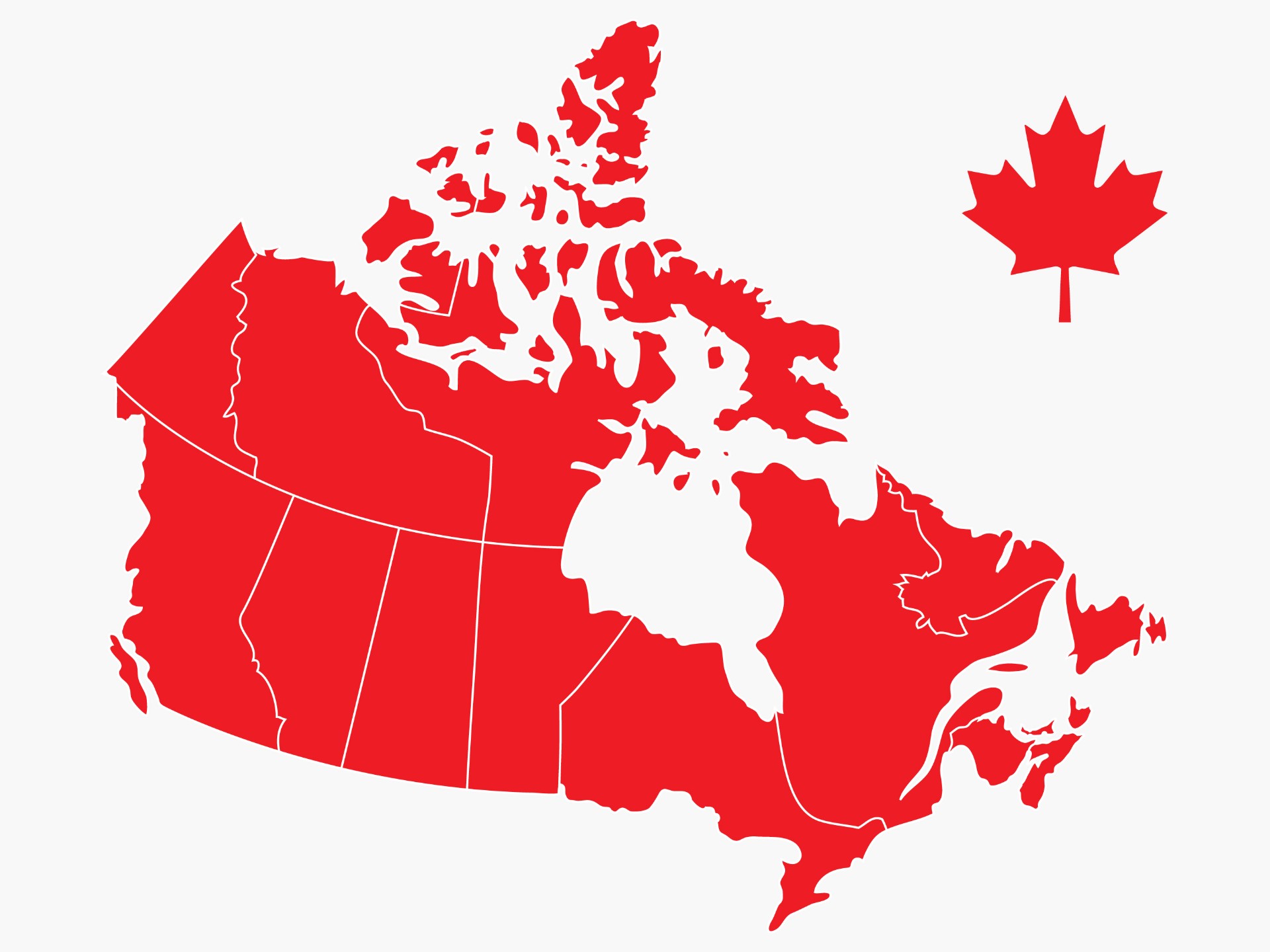 加拿大地图插图0