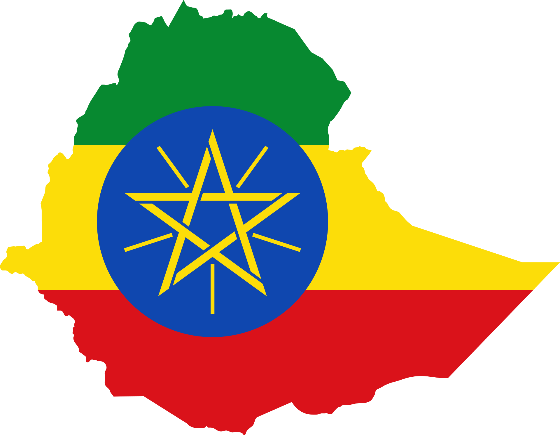 埃塞俄比亚地图板块插图0
