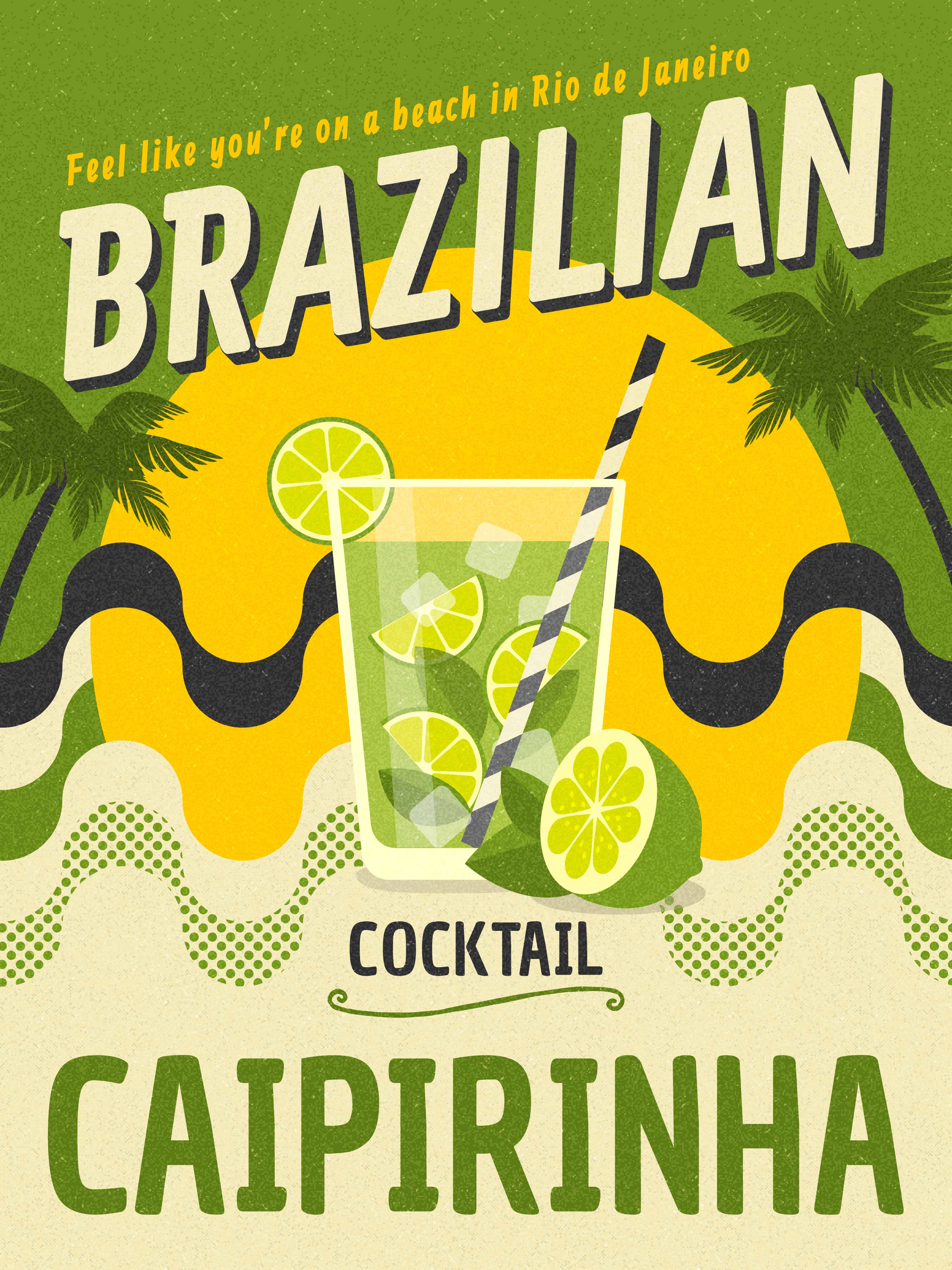 巴西鸡尾酒海报插图0