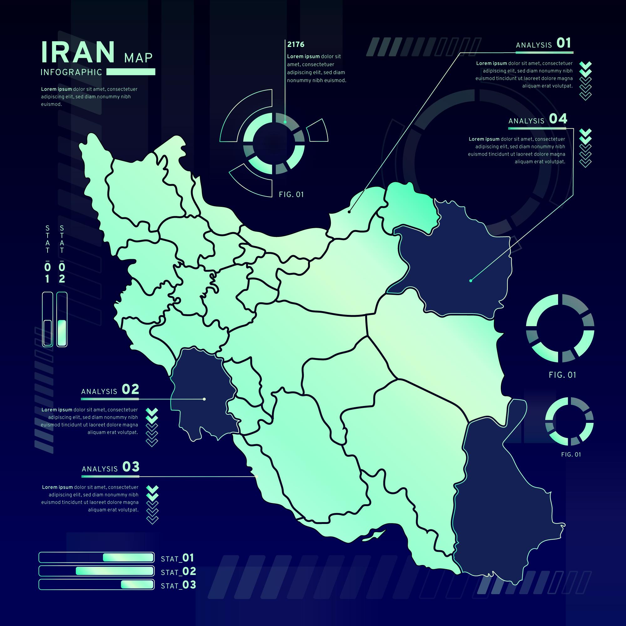 伊朗地图插图0