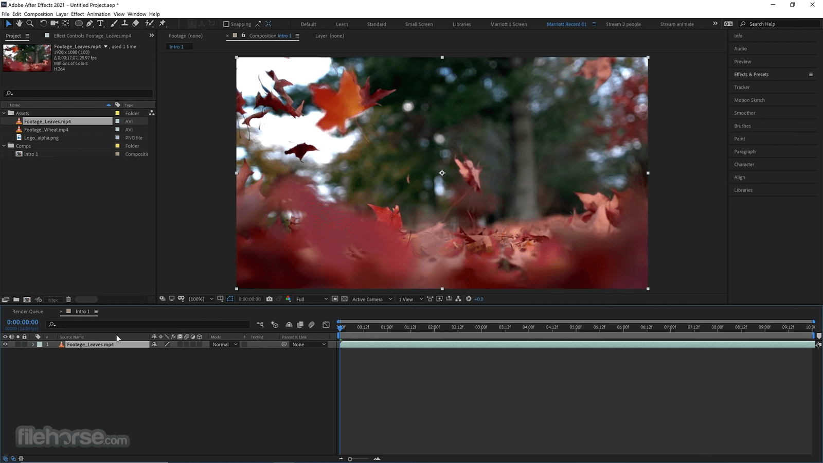 After Effects CC2021电脑版截图2