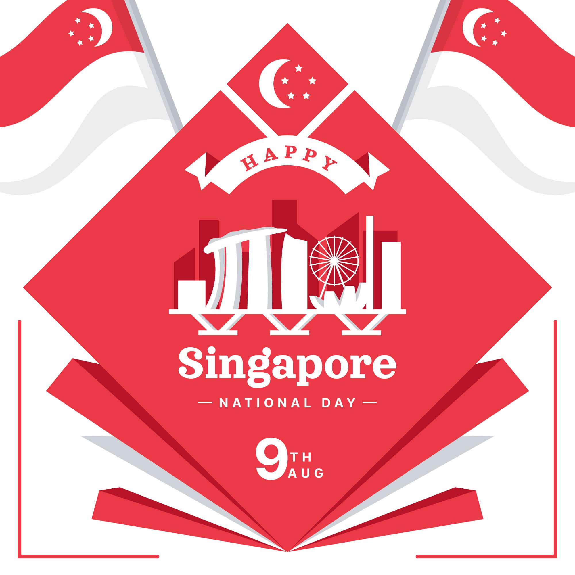 新加坡庆祝国庆设计插图0