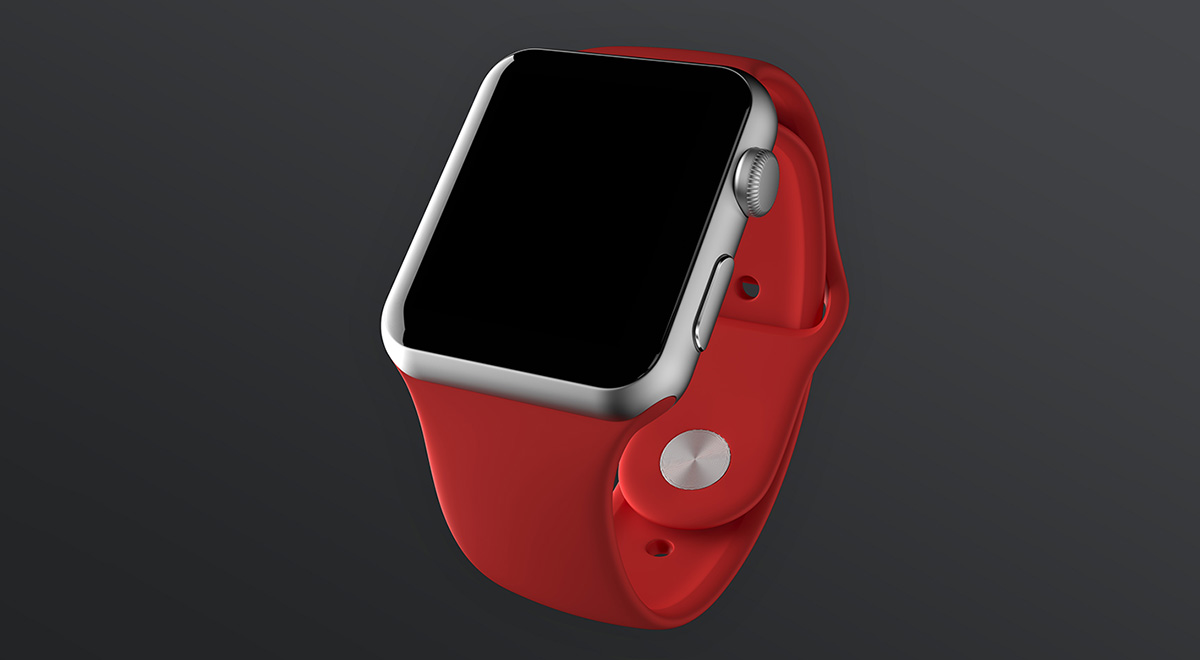 苹果手表2样机素材1