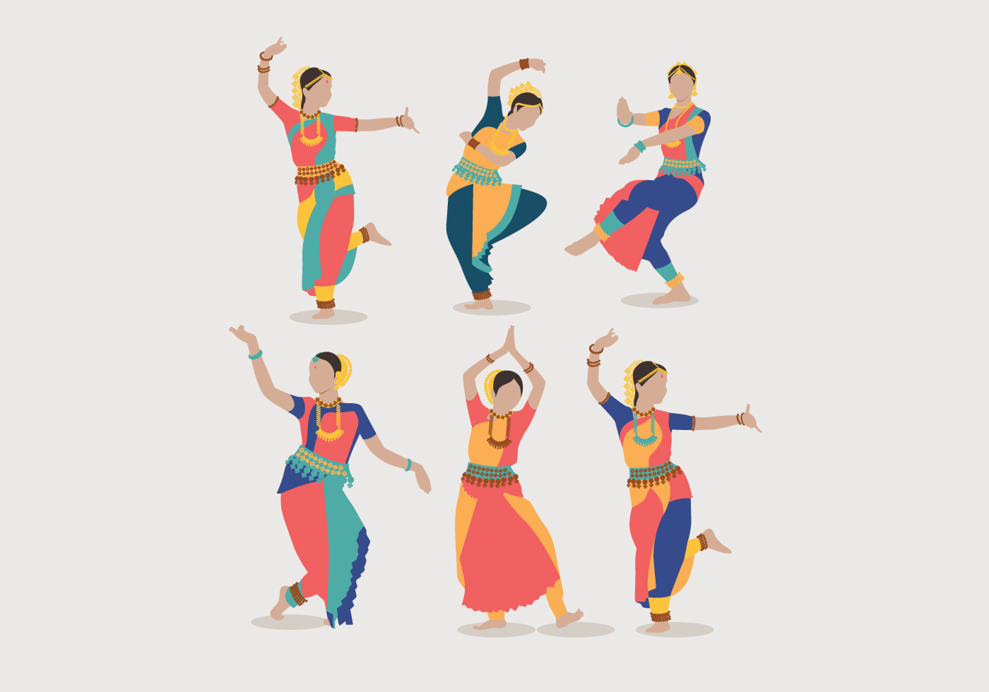 印度妇女舞蹈插图0