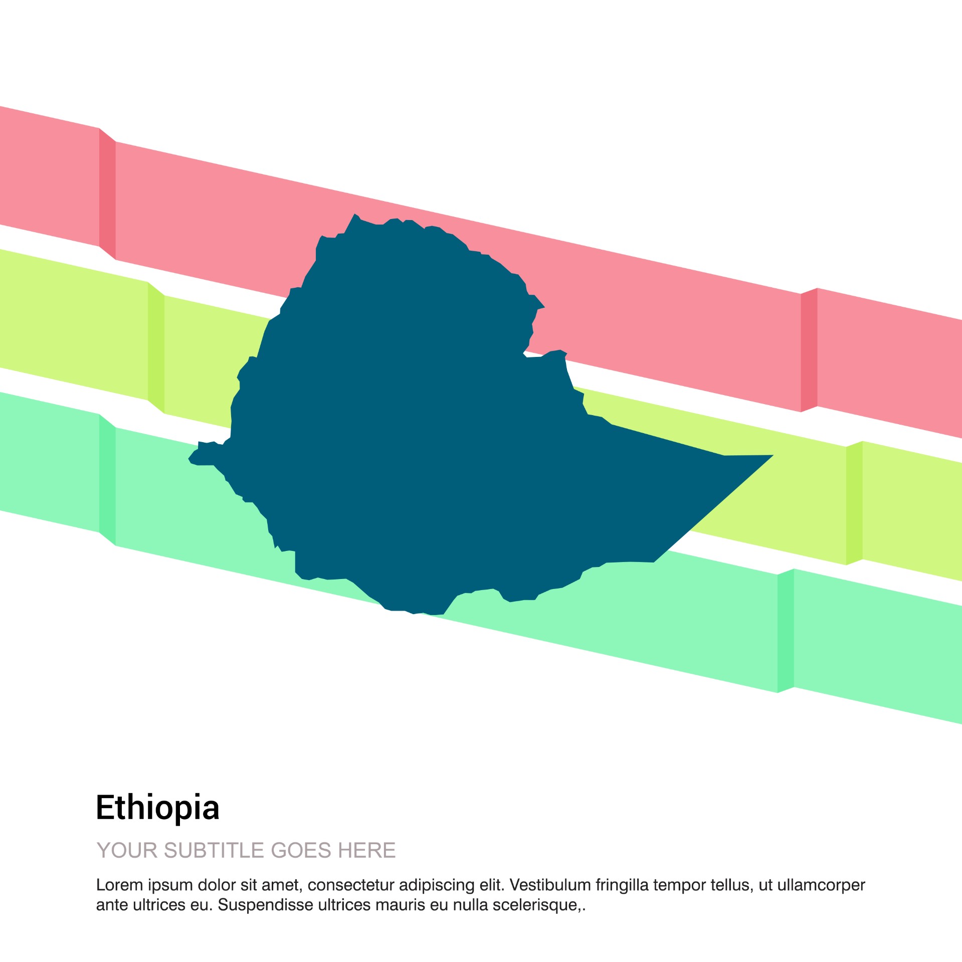埃塞俄比亚地图设计插图0
