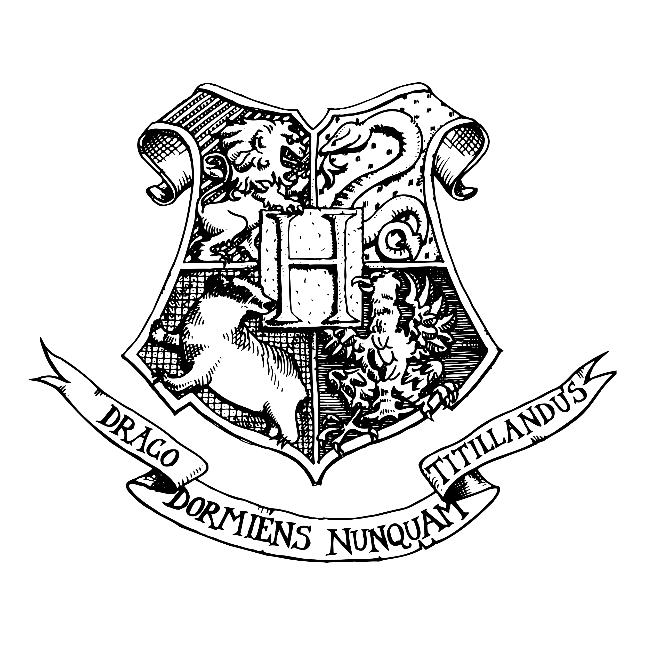 霍格沃兹学院logo0