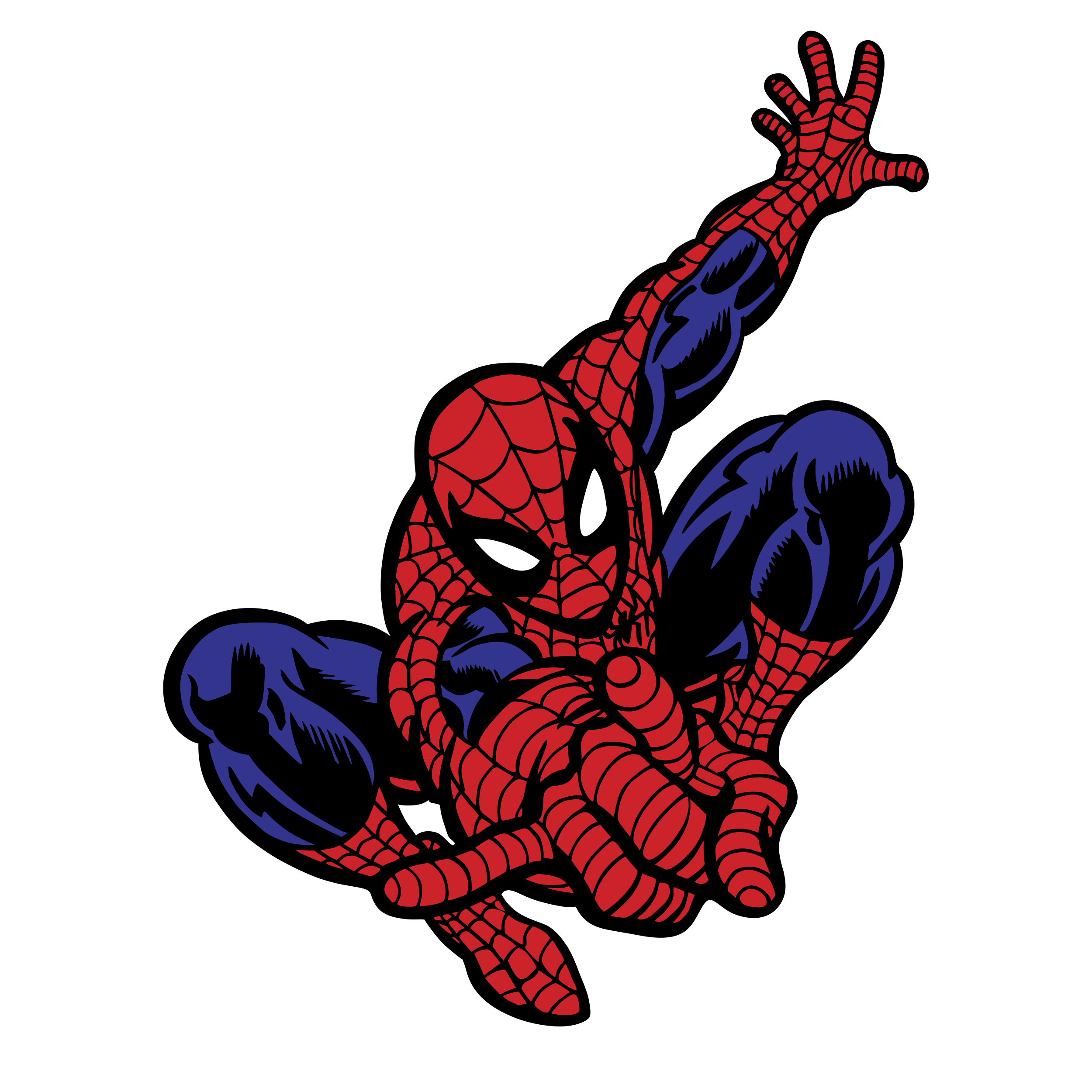 Spider-Man（蜘蛛侠）矢量logo0