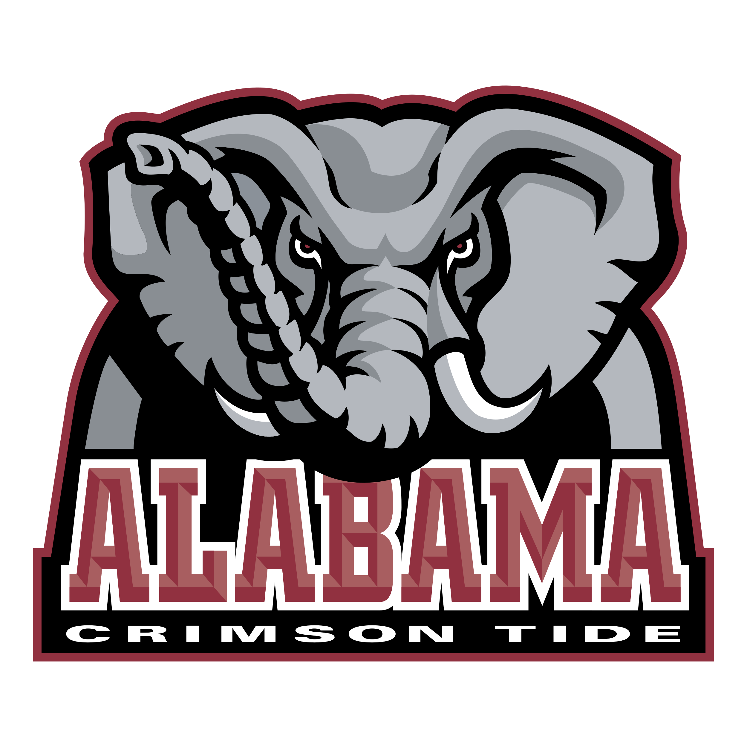 Alabama Crimson Tide(阿拉巴马大学红潮队)logo0