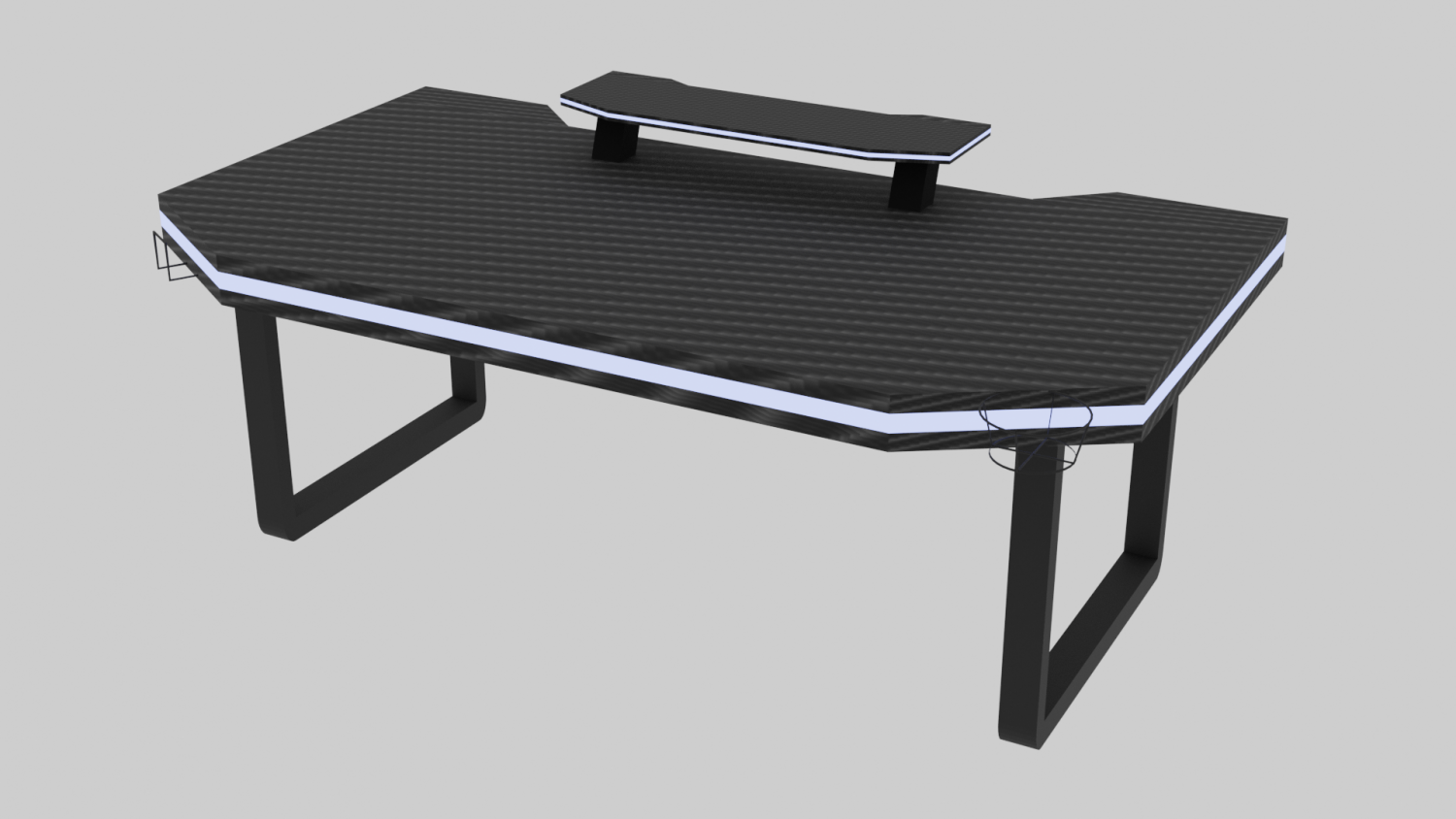 电竞桌3D模型0