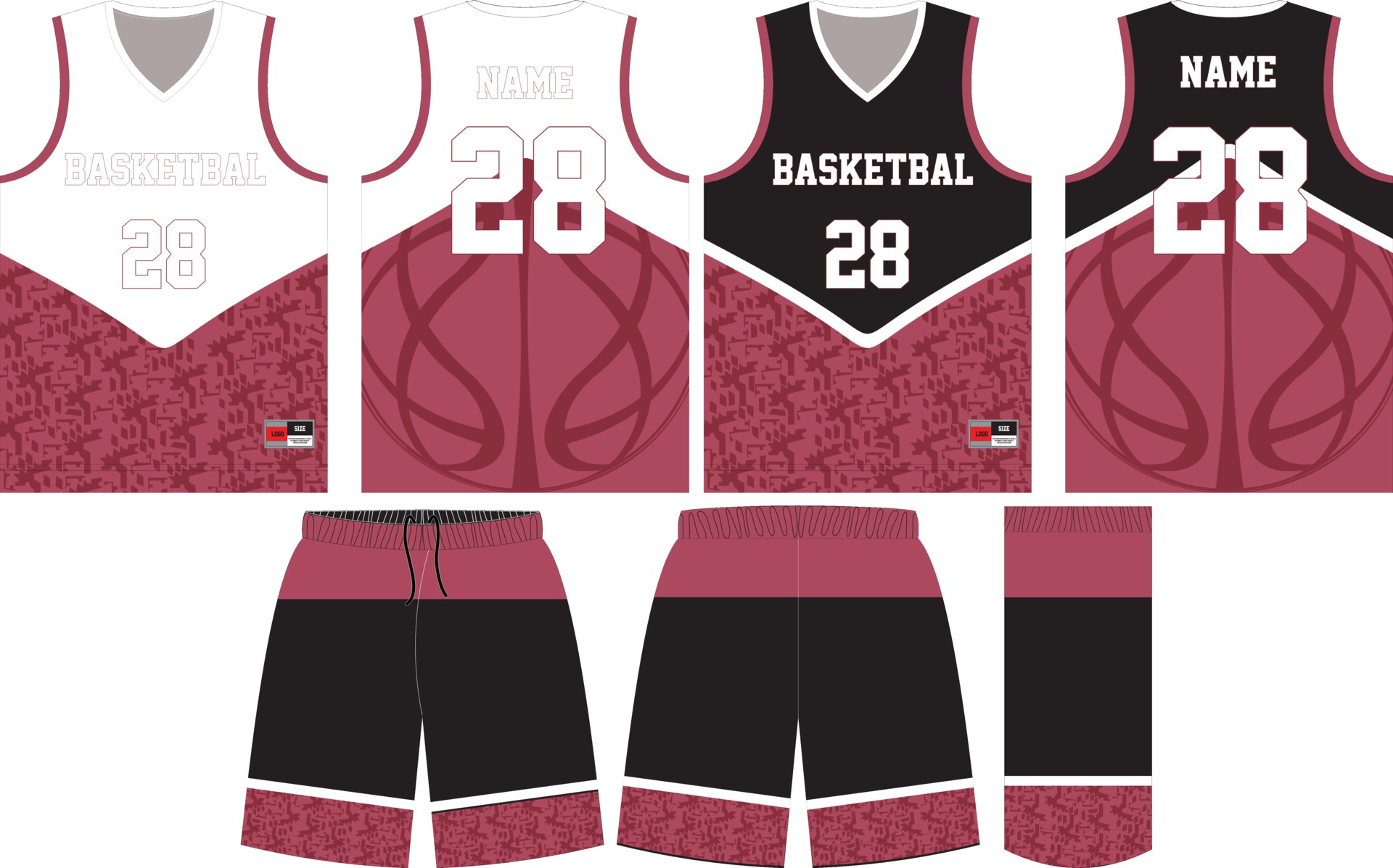 篮球制服模型设计插图0