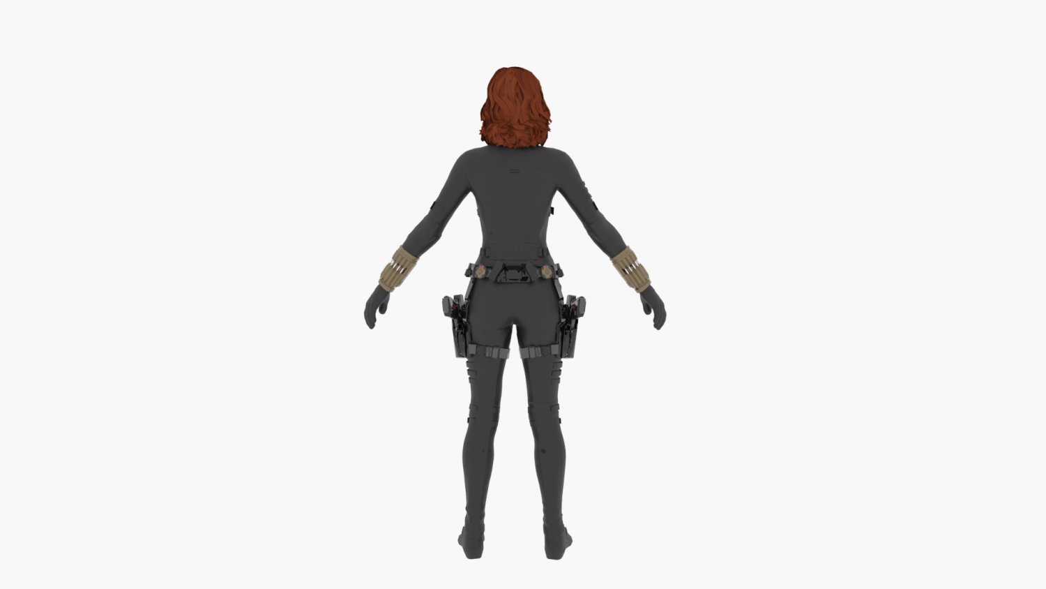 黑寡妇3D模型2