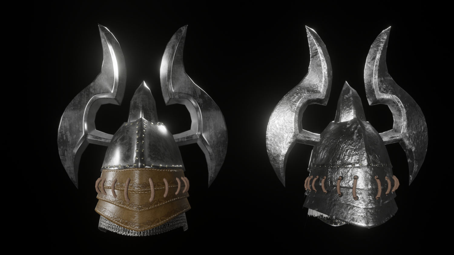 骑士头盔3D模型1