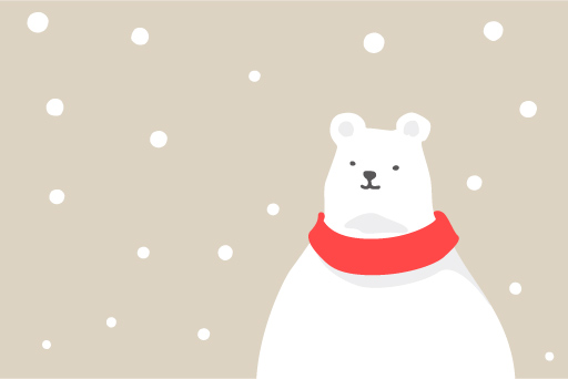 冬天的北极熊1