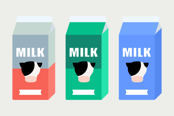 卡通牛奶盒子0