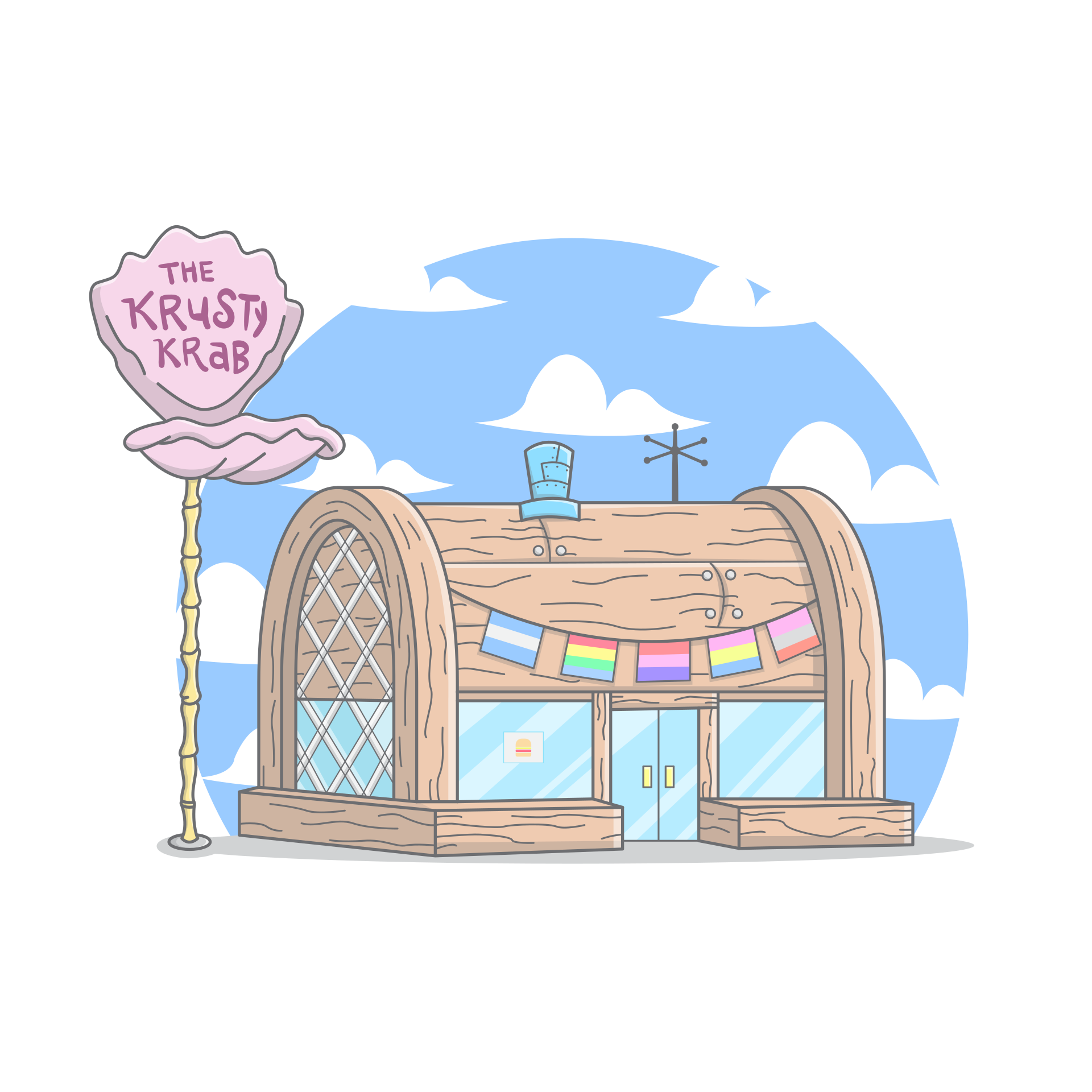 蟹堡王餐厅插图0