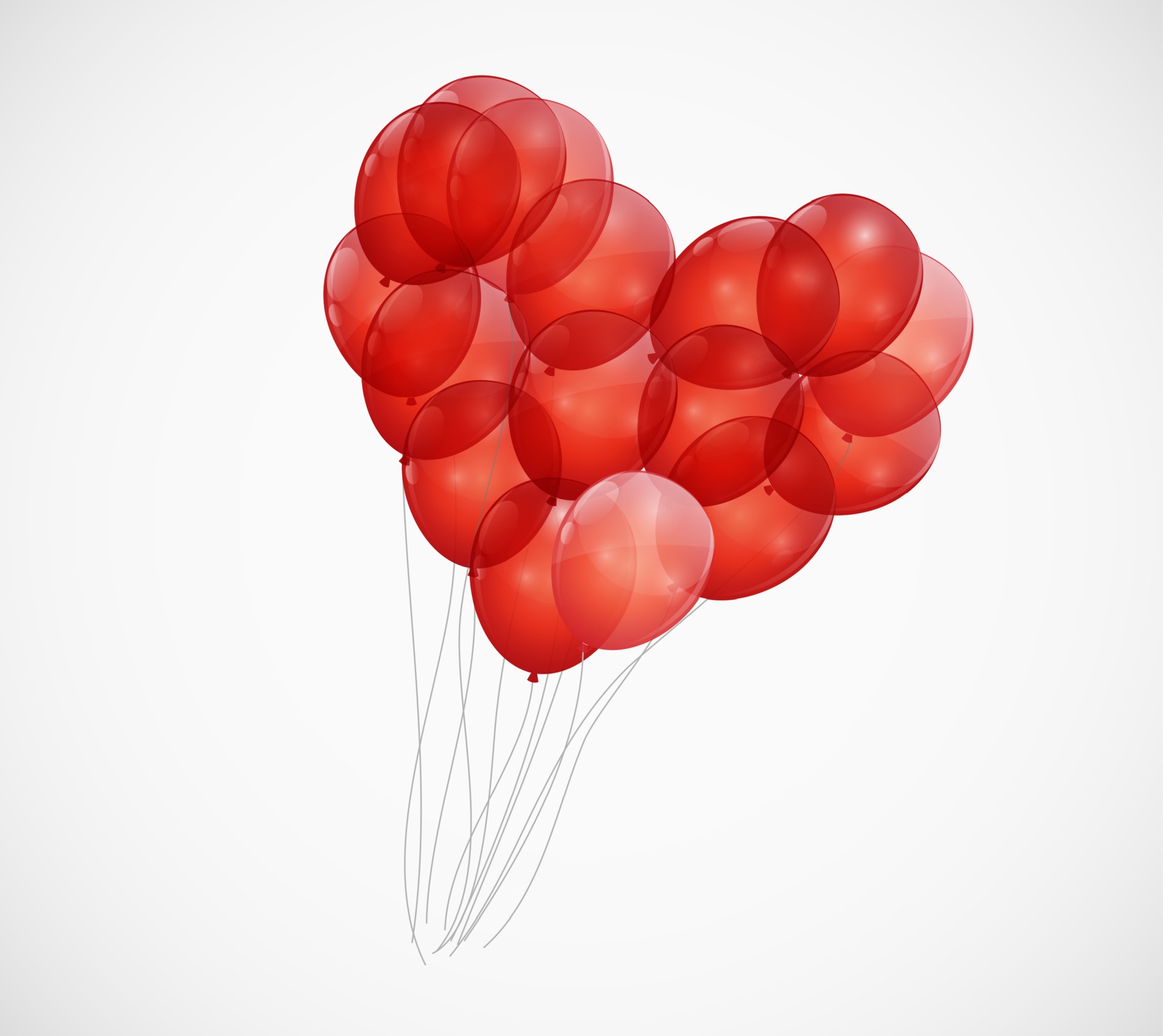 气球组成的爱心插图0