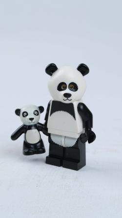 熊猫乐高玩具