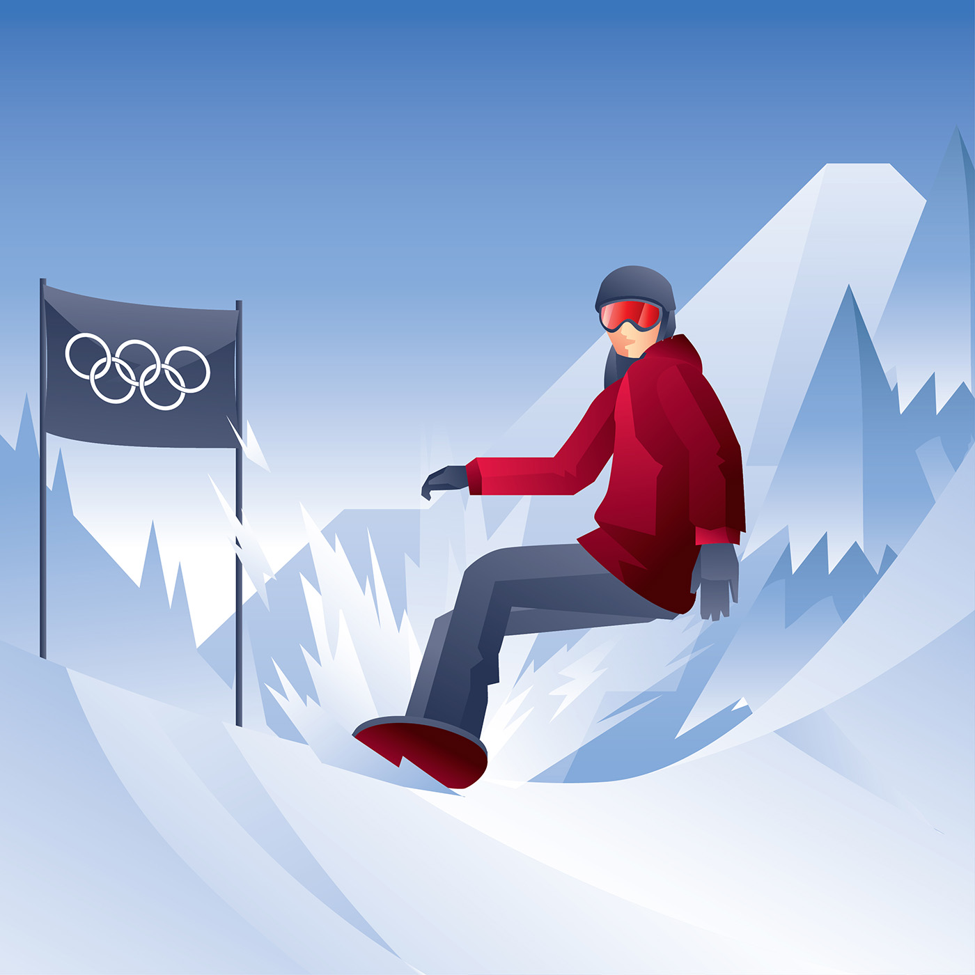 冬奥会滑雪比赛插图0