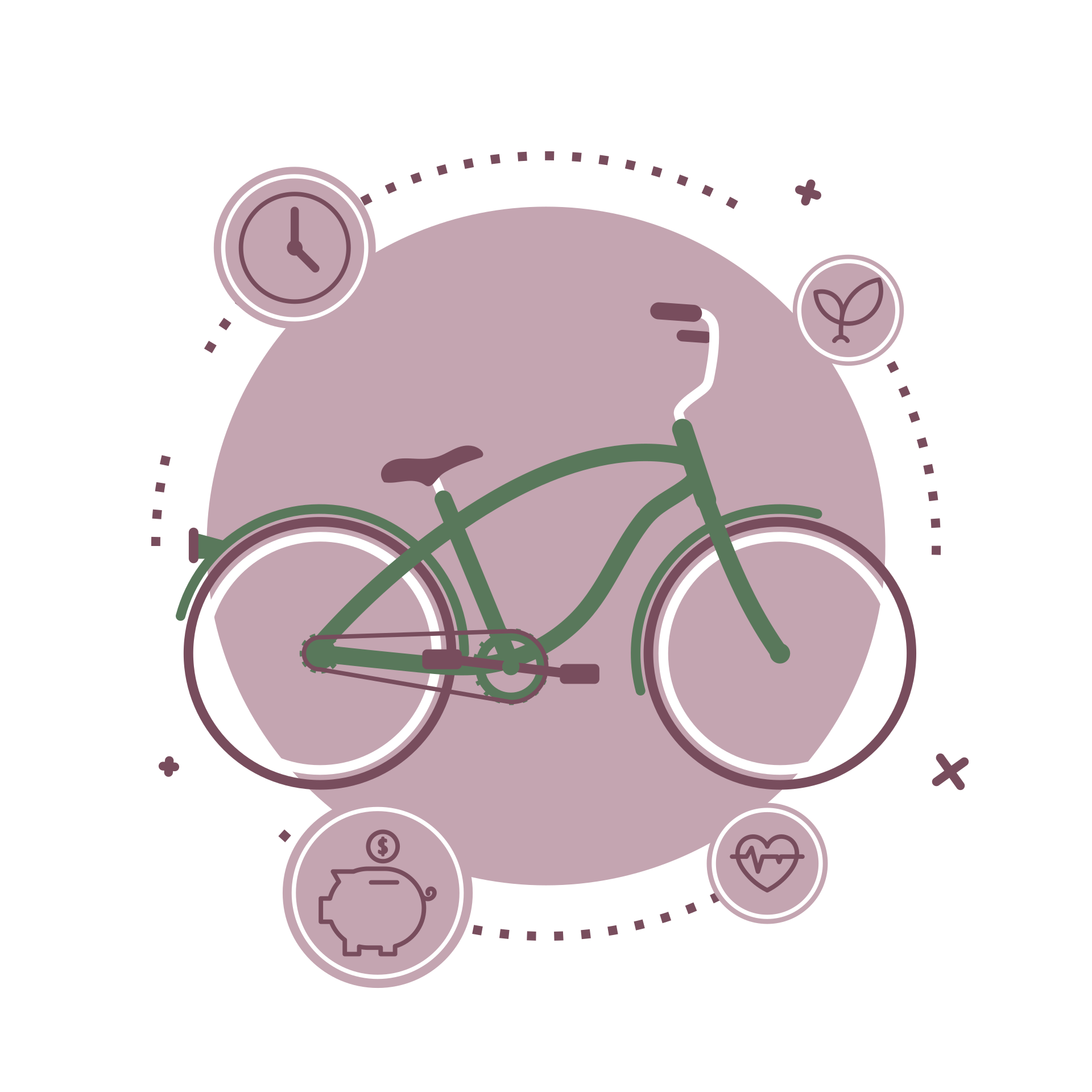 自行车低碳出行插图0