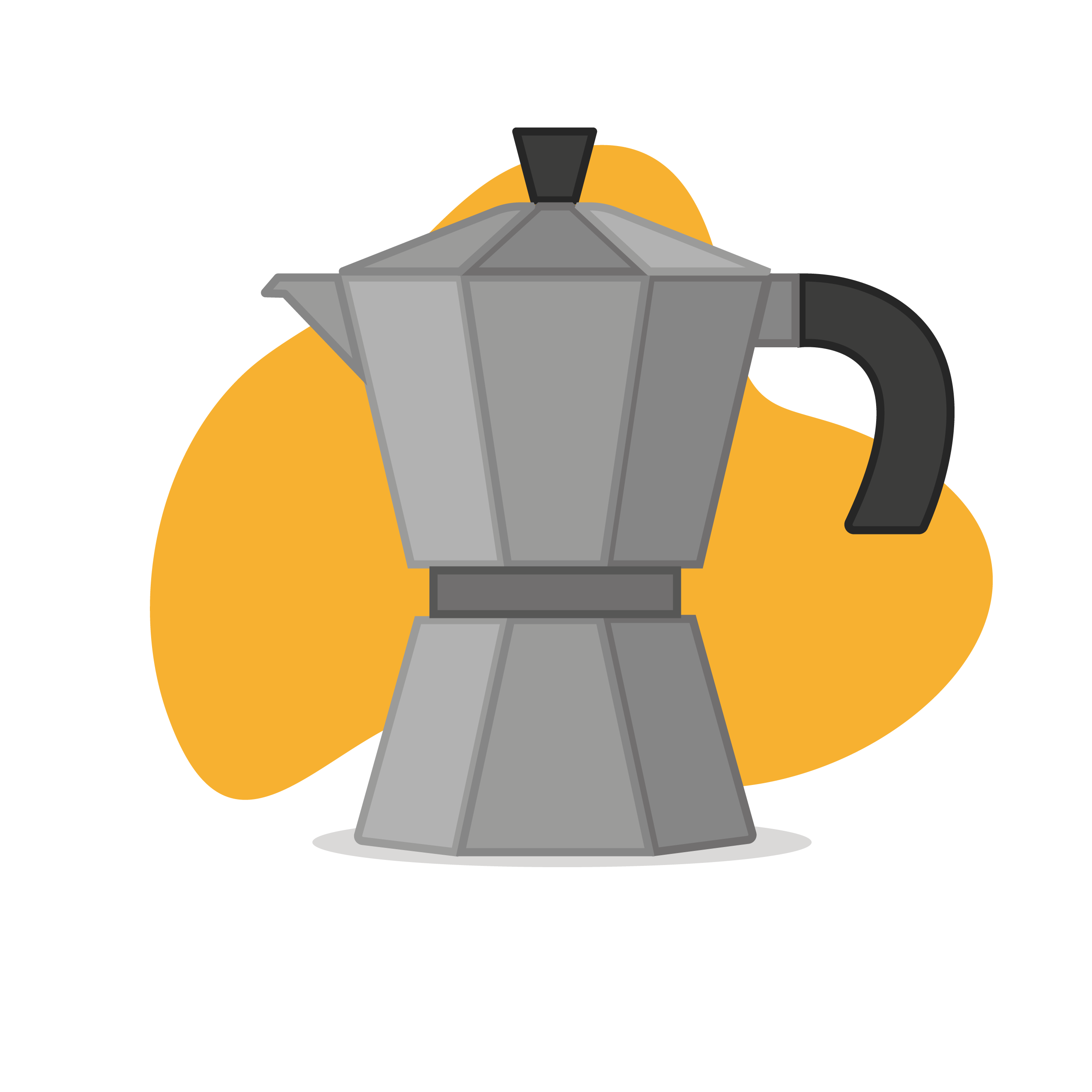 咖啡摩卡壶图标0