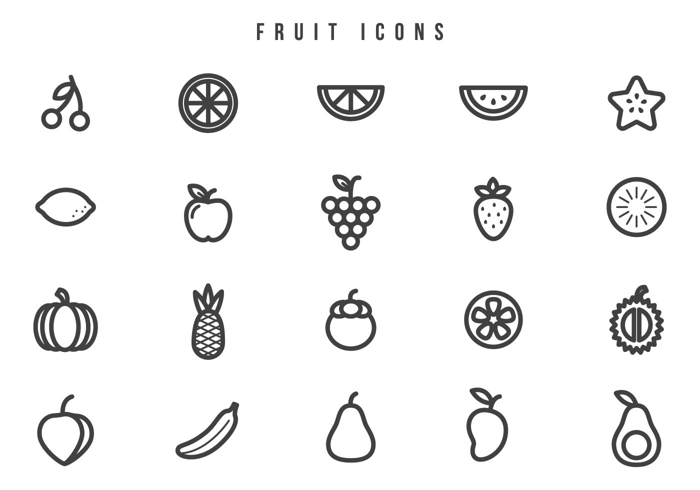 水果图案设计图标0