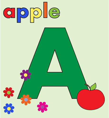 首字母单词苹果插图0