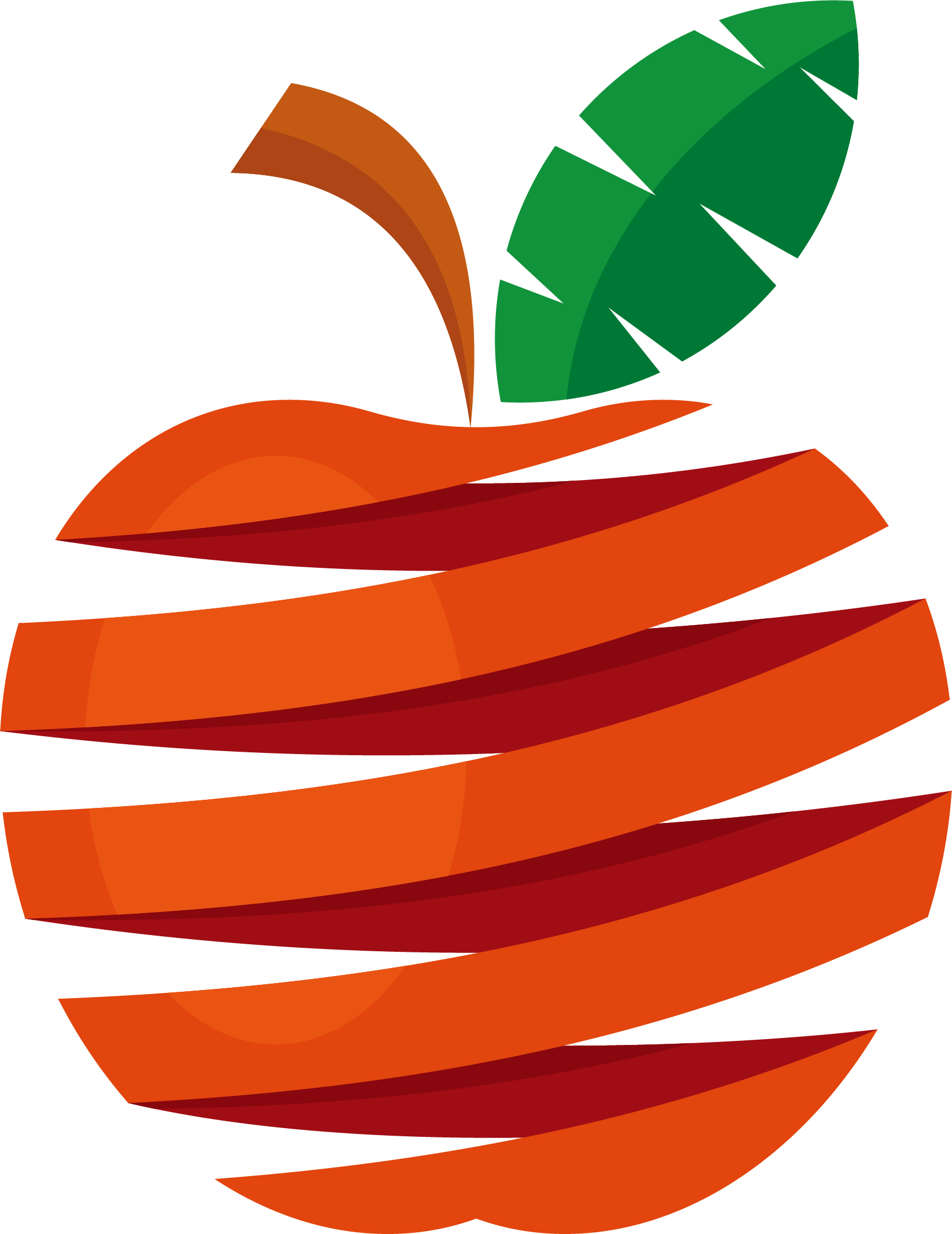 红苹果logo设计0