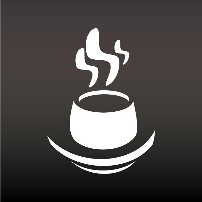 咖啡店矢量logo设计0
