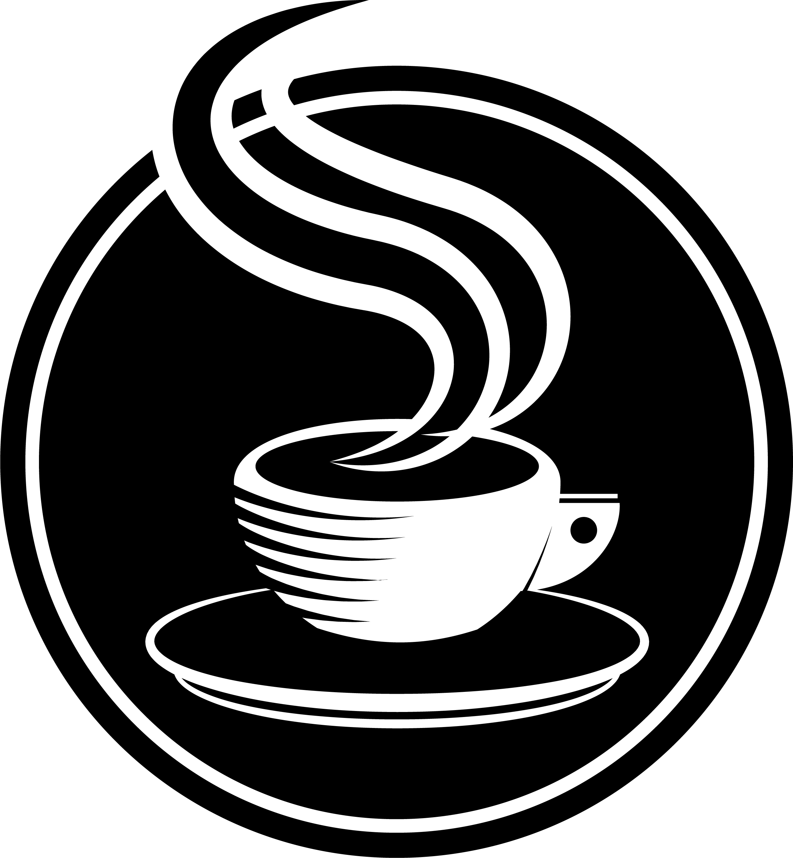 咖啡店剪影logo0
