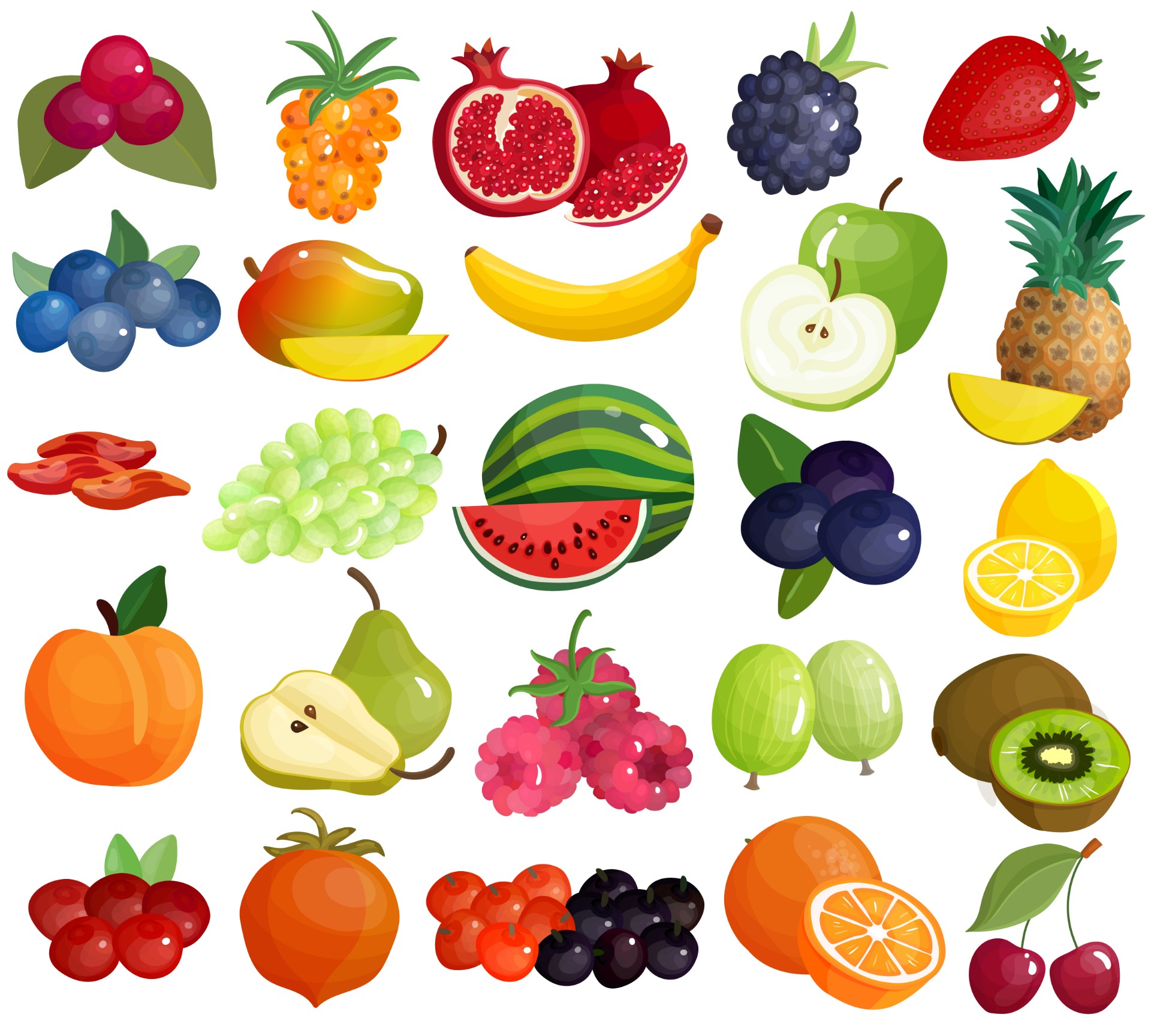 水果彩色图标0