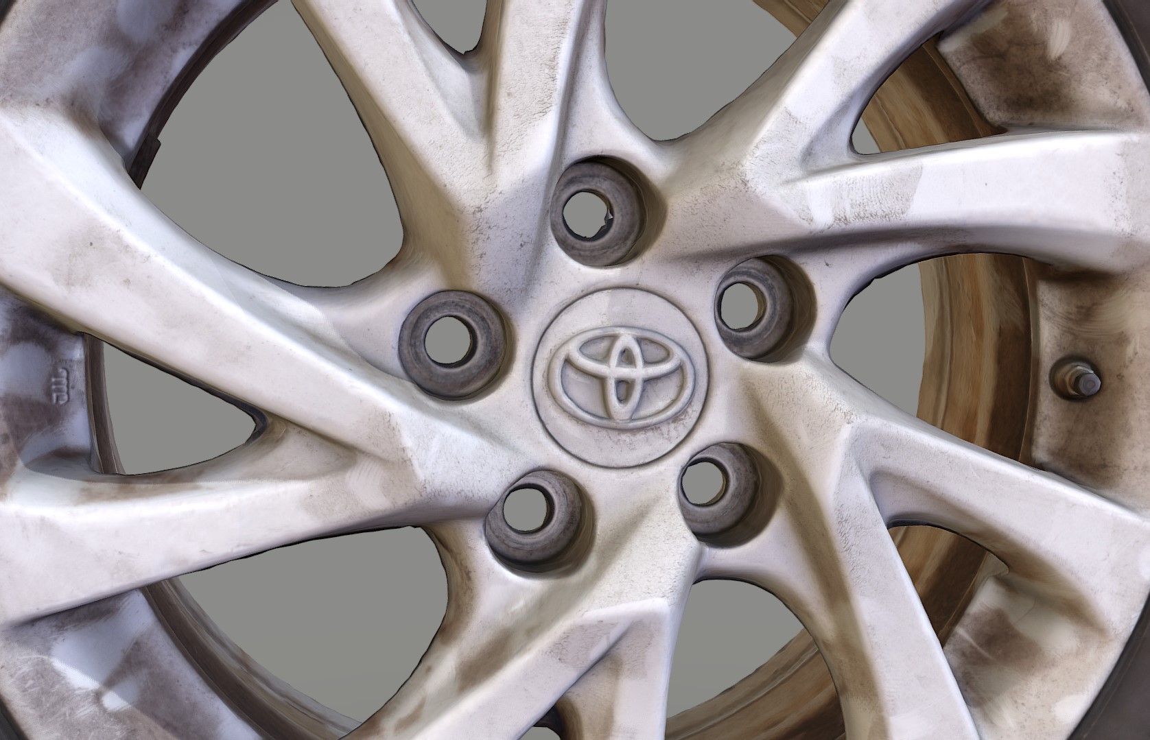 丰田轮胎3d模型3