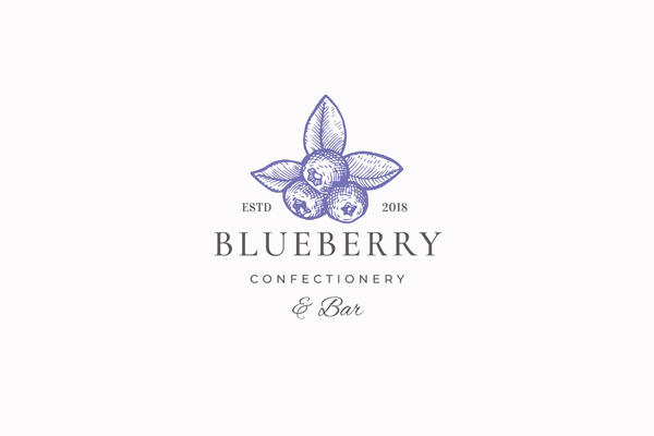 蓝莓水果logo0