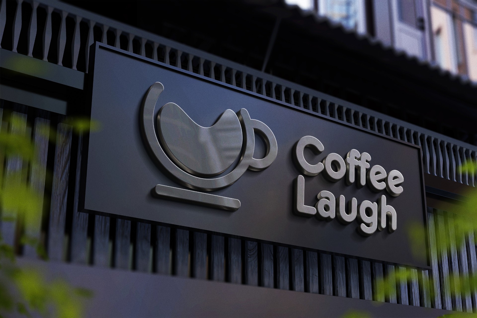 咖啡店招牌创意logo设计0