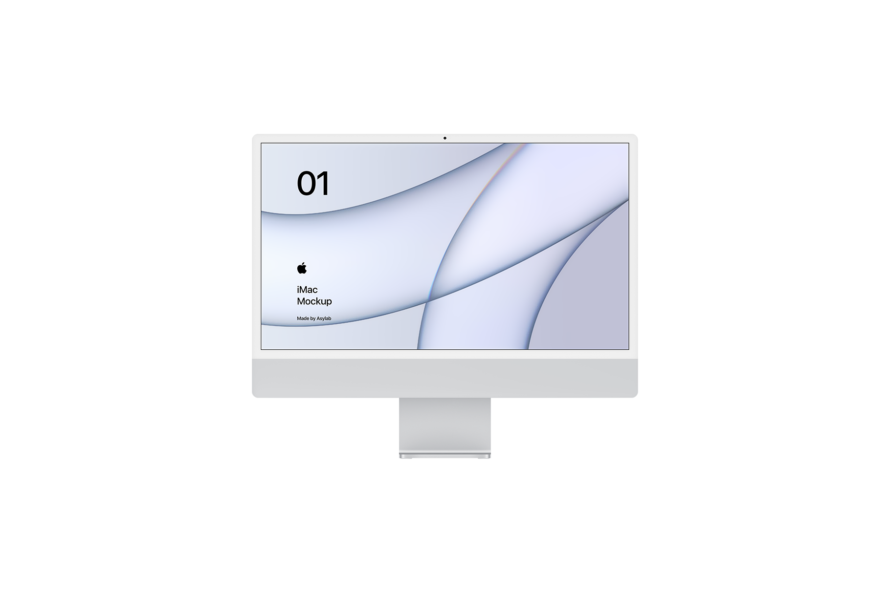 iMac2021样机模型1