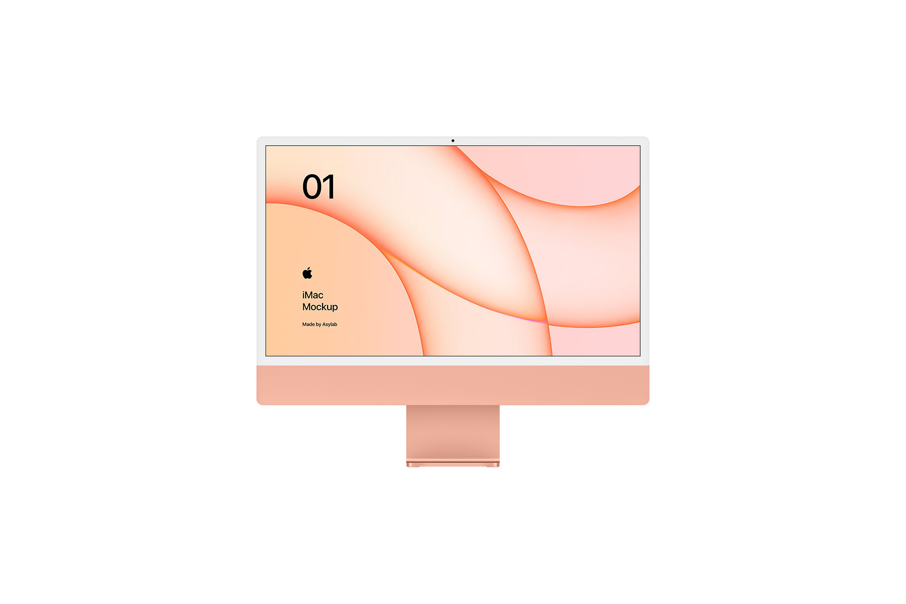 iMac2021样机模型4