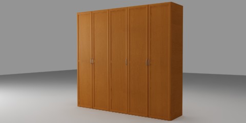 衣柜模型0