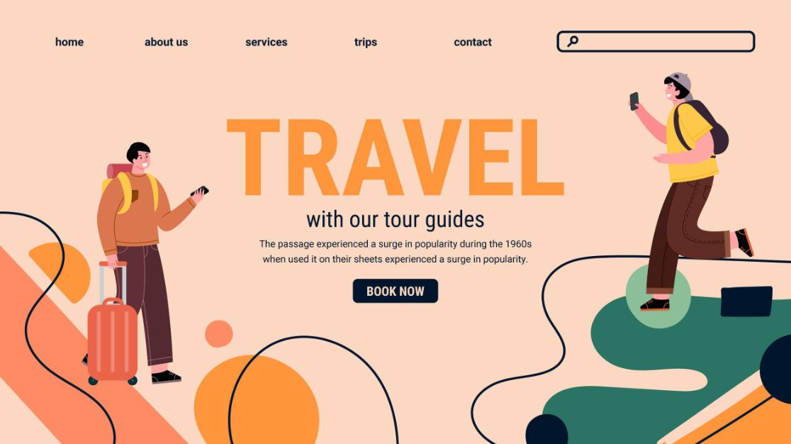 旅行社网页设计0