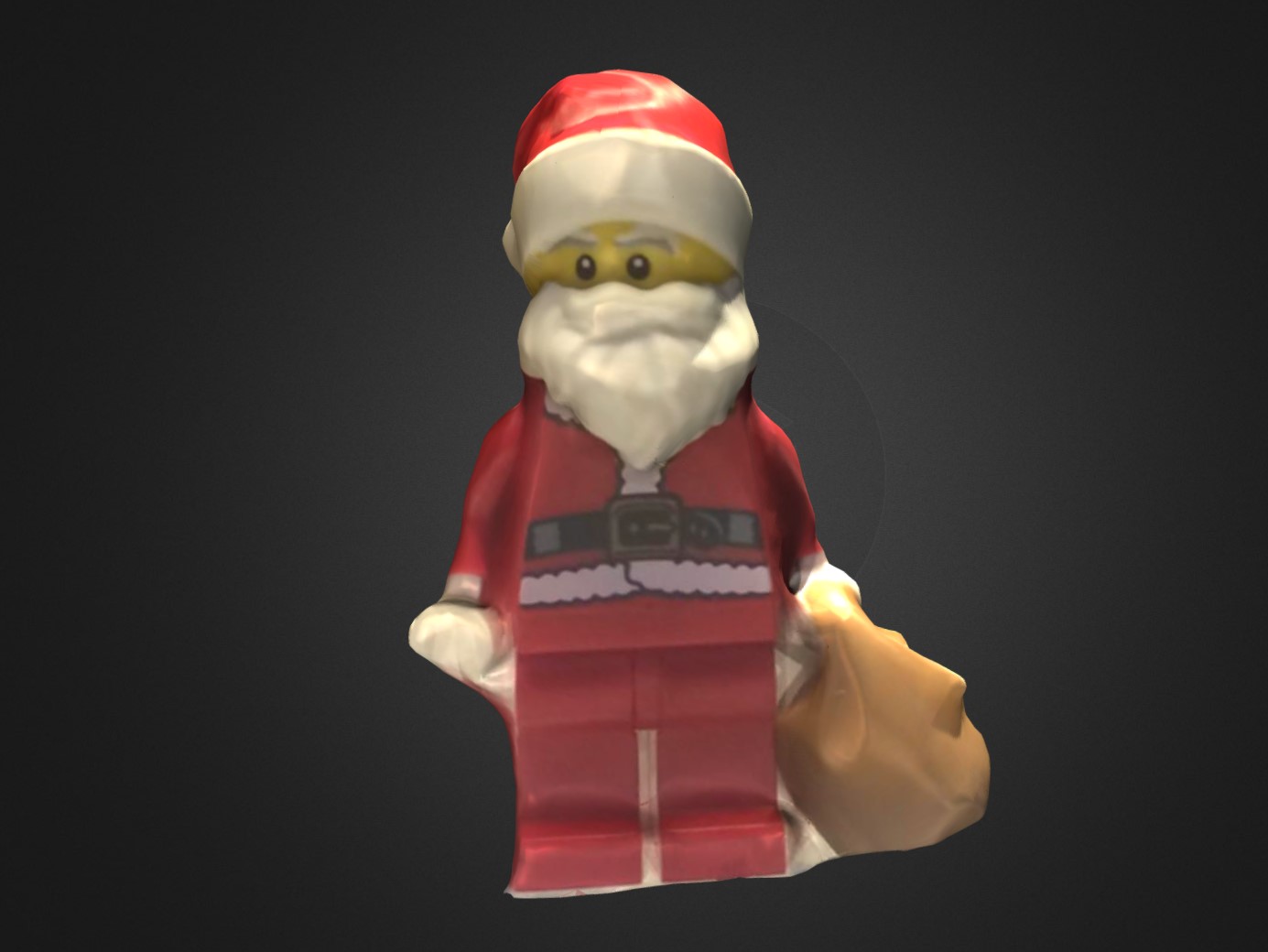乐高圣诞老人3d模型0