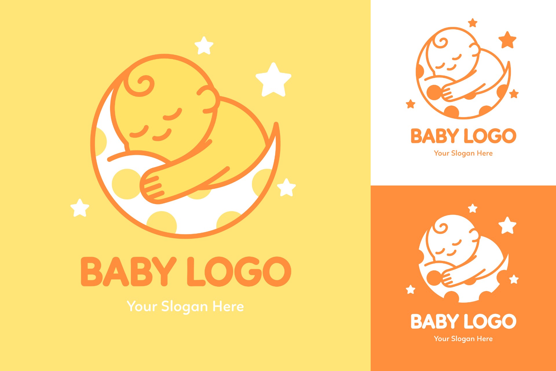 婴儿标志logo设计0