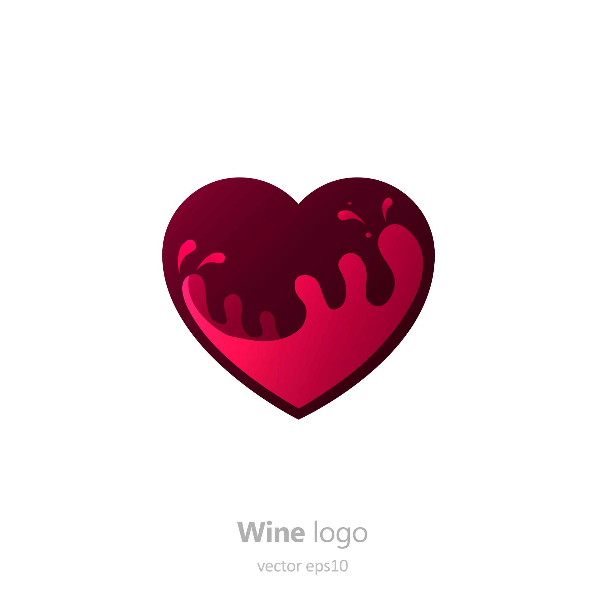 红酒logo创意设计0