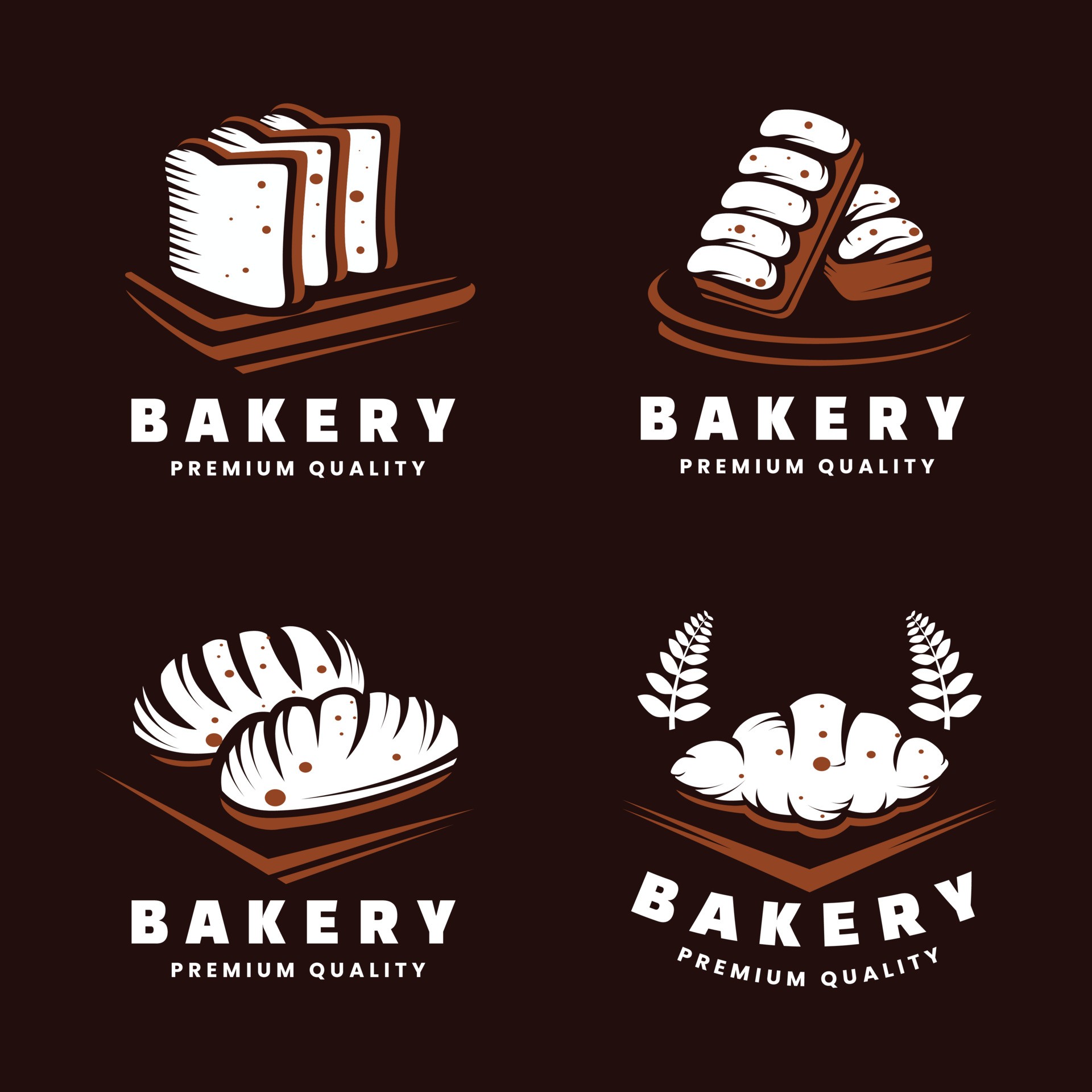面包店设计系列logo0