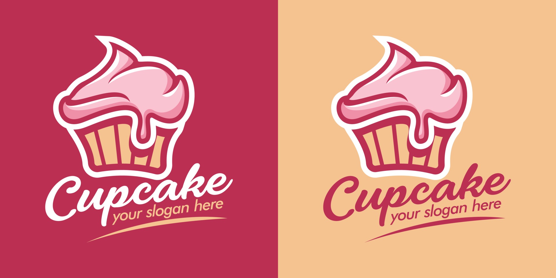 纸杯蛋糕标志logo0
