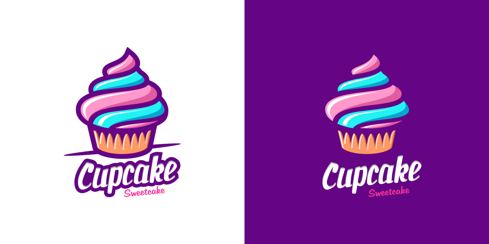 纸杯蛋糕创意logo0