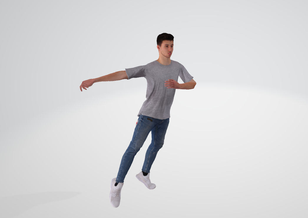 跳舞的男人3D模型1