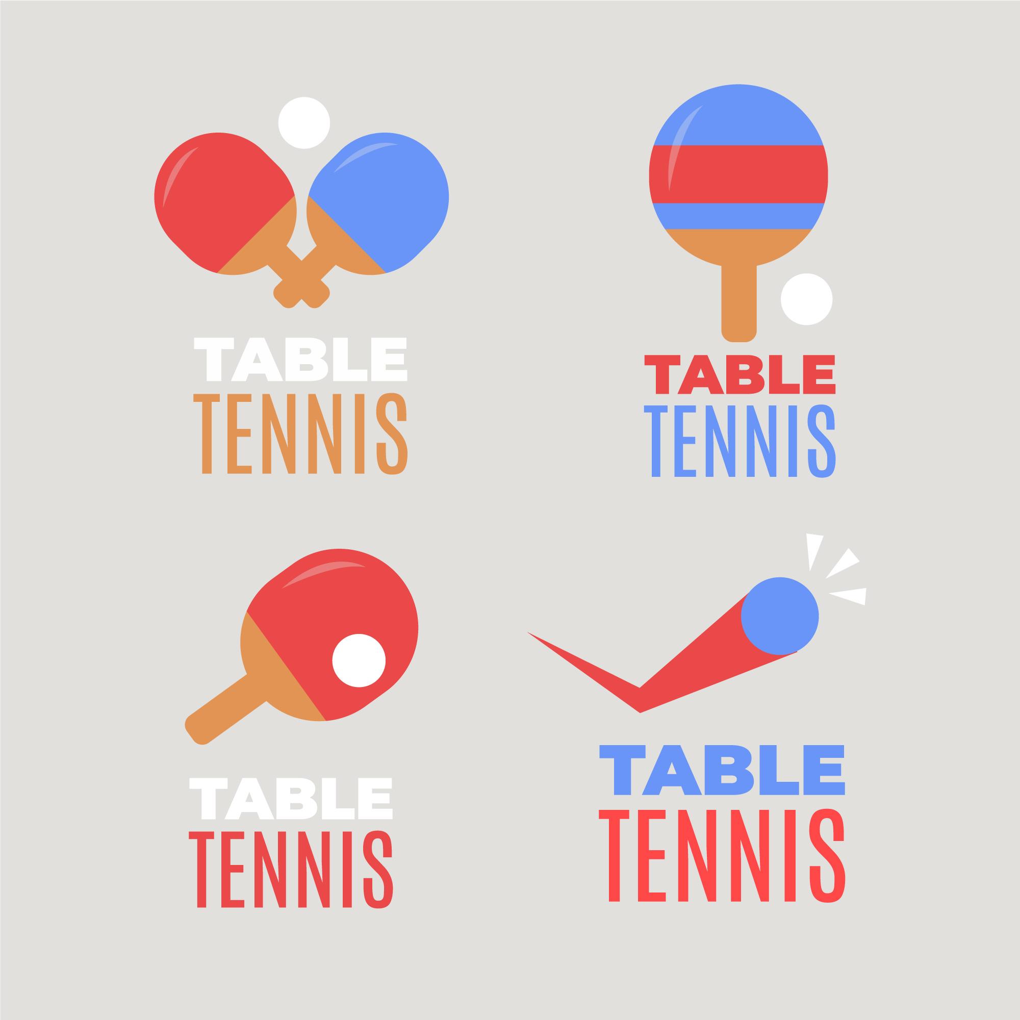 乒乓球运动logo0