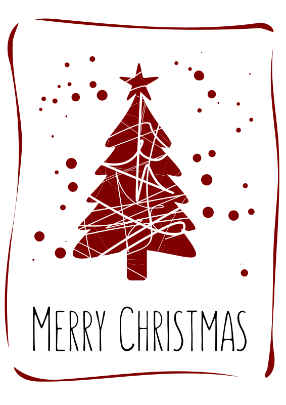 圣诞贺卡设计插图0