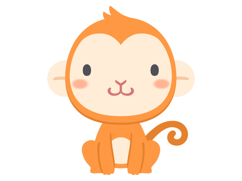 小猴子插图0