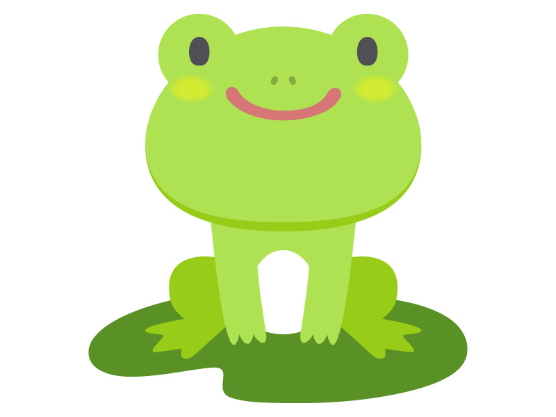坐荷叶上的青蛙插图0