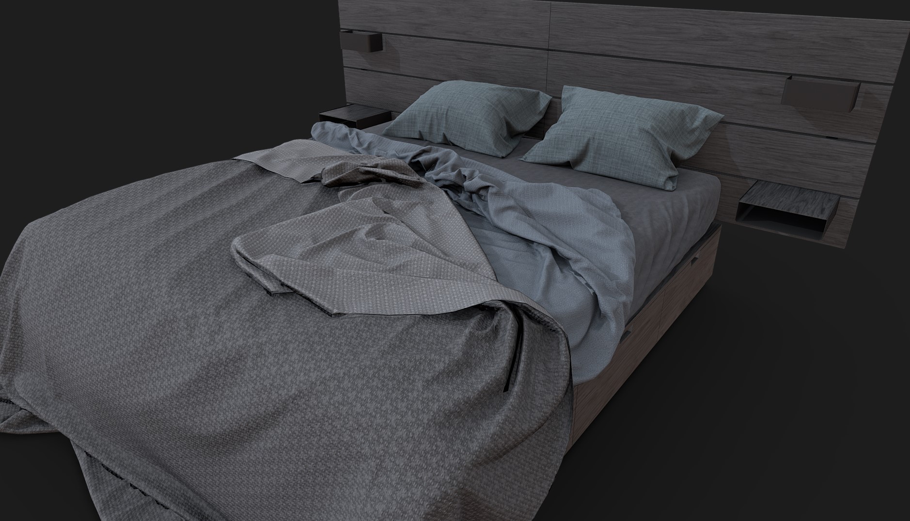 床3d模型0