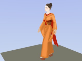 日本艺伎模型0